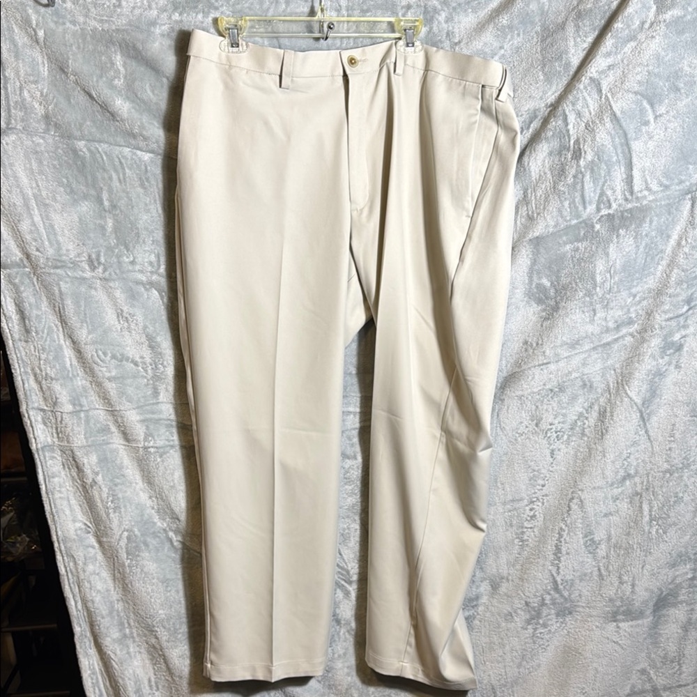NWT haggar slacks tan men’s 40 29 Men's Cream Pants cool‎ 18 pro classic fit